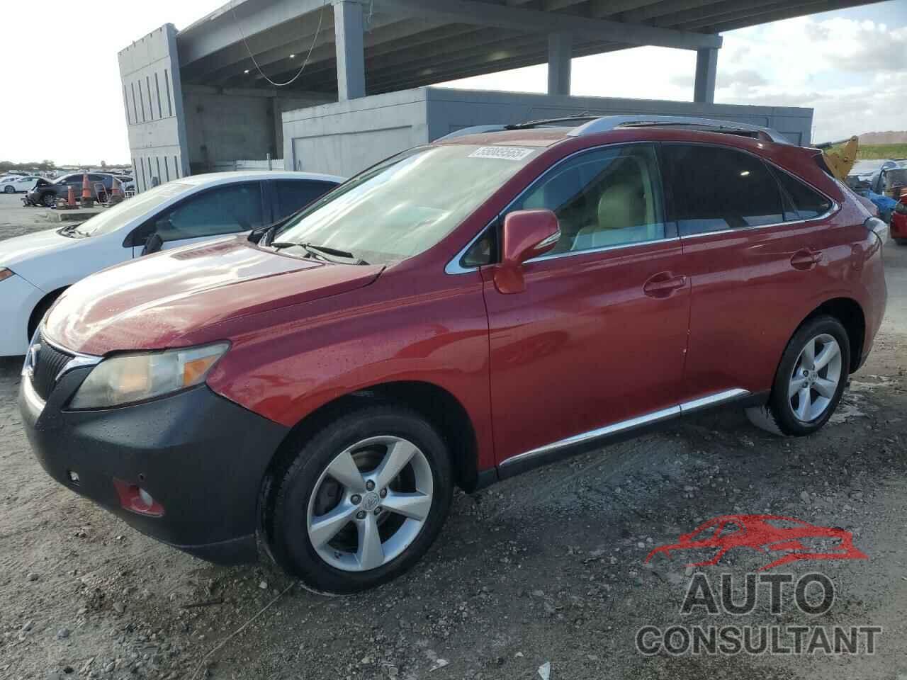 LEXUS RX350 2011 - 2T2BK1BA9BC108121