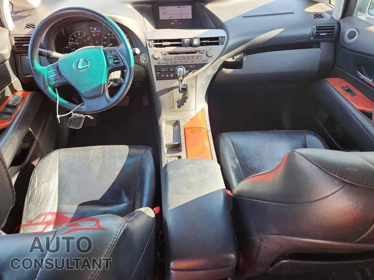 LEXUS RX350 2010 - 2T2BK1BA7AC007335