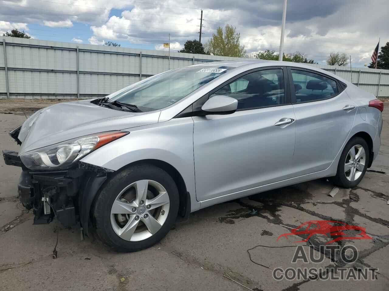 HYUNDAI ELANTRA 2013 - KMHDH4AE9DU844883