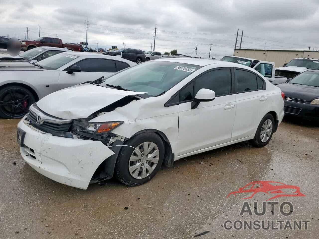 HONDA CIVIC 2012 - 2HGFB2F50CH607469