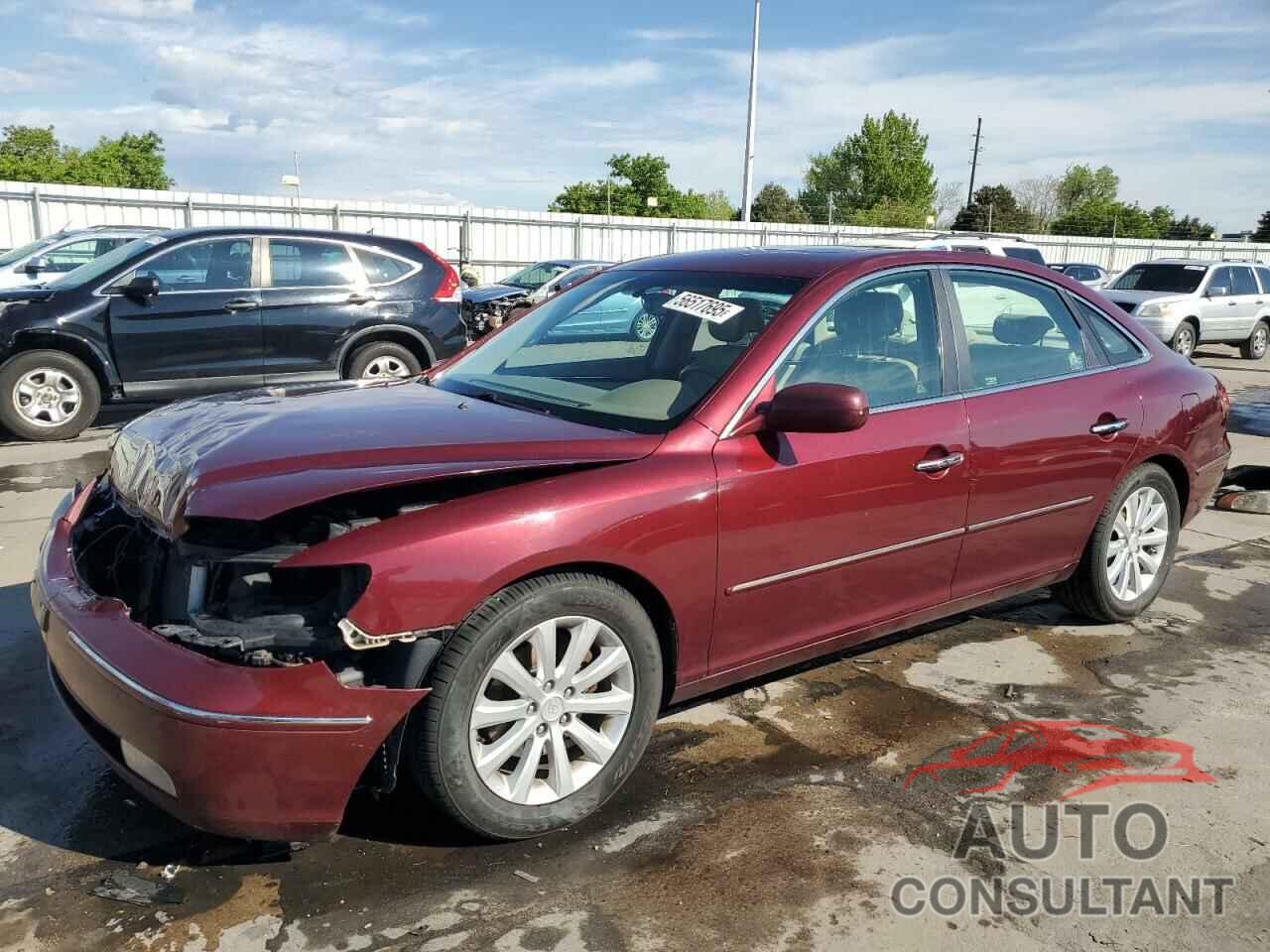 HYUNDAI AZERA 2009 - KMHFC46D99A351155
