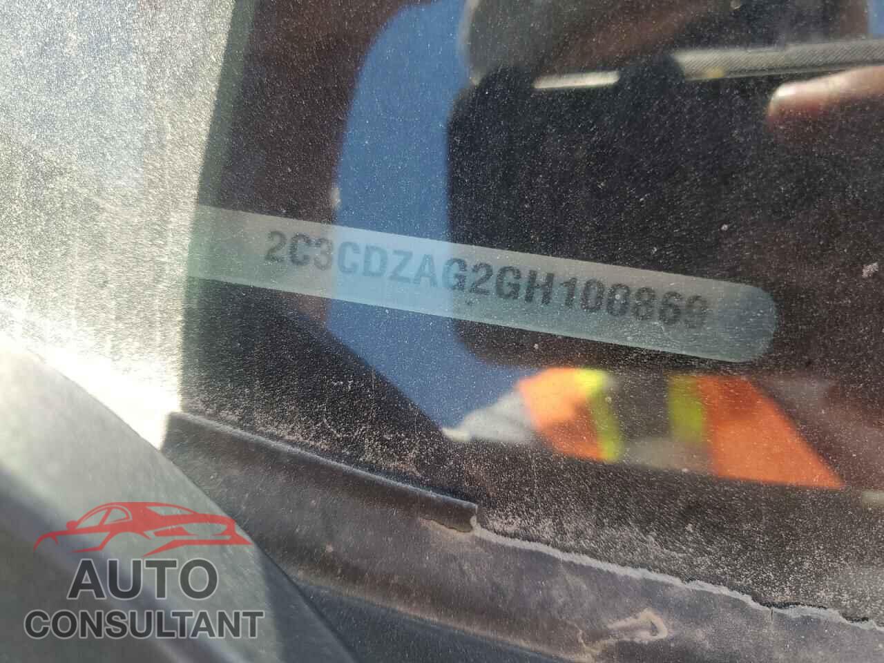 DODGE CHALLENGER 2016 - 2C3CDZAG2GH100869