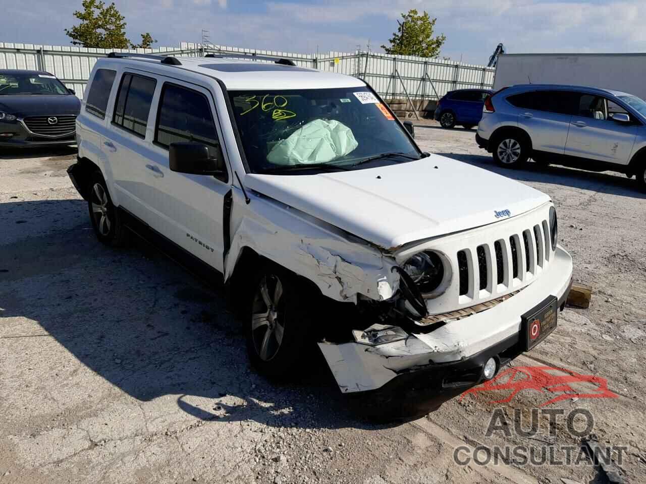 JEEP PATRIOT 2017 - 1C4NJRFBXHD122448