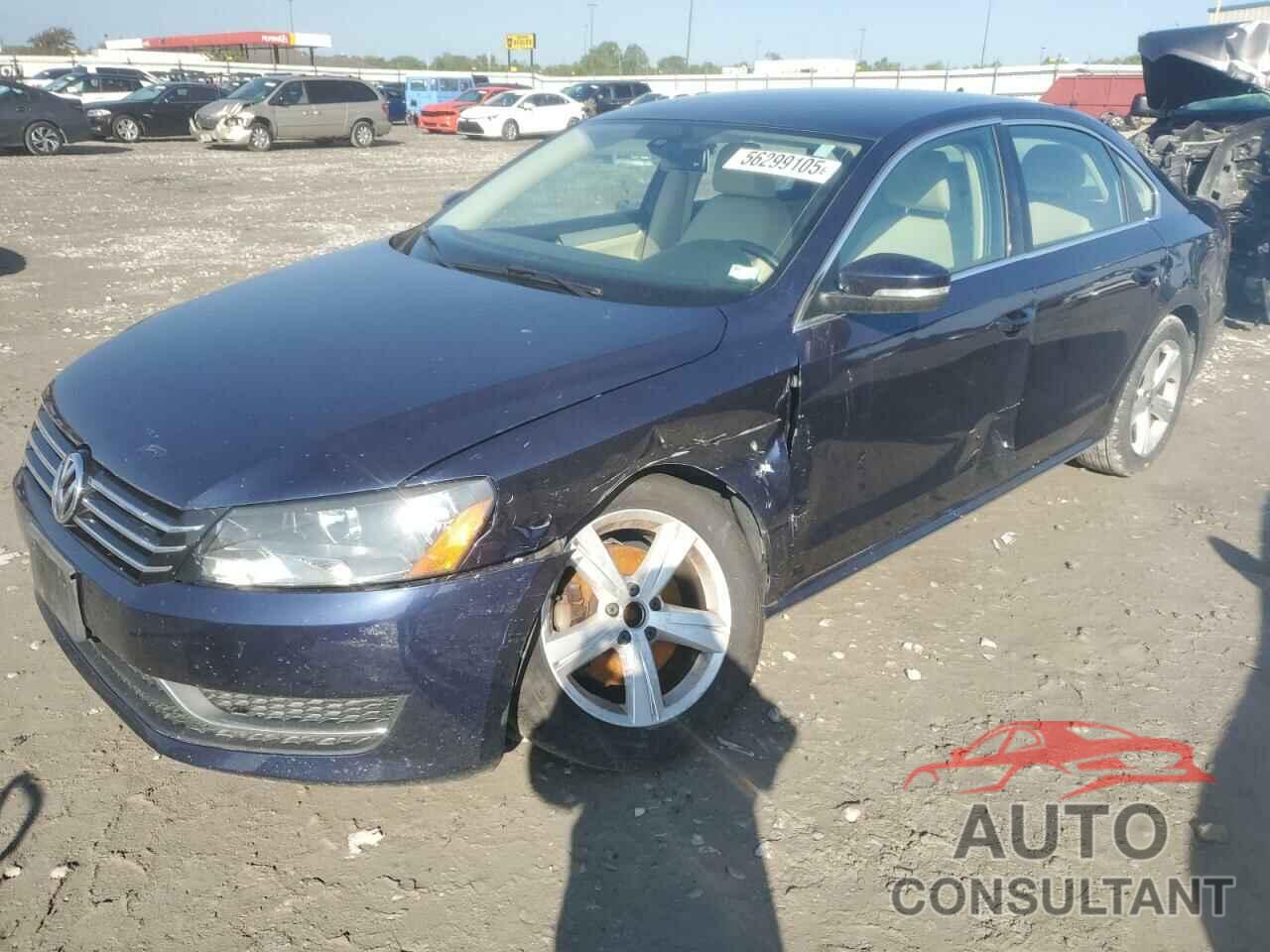 VOLKSWAGEN PASSAT 2012 - 1VWBH7A36CC108576