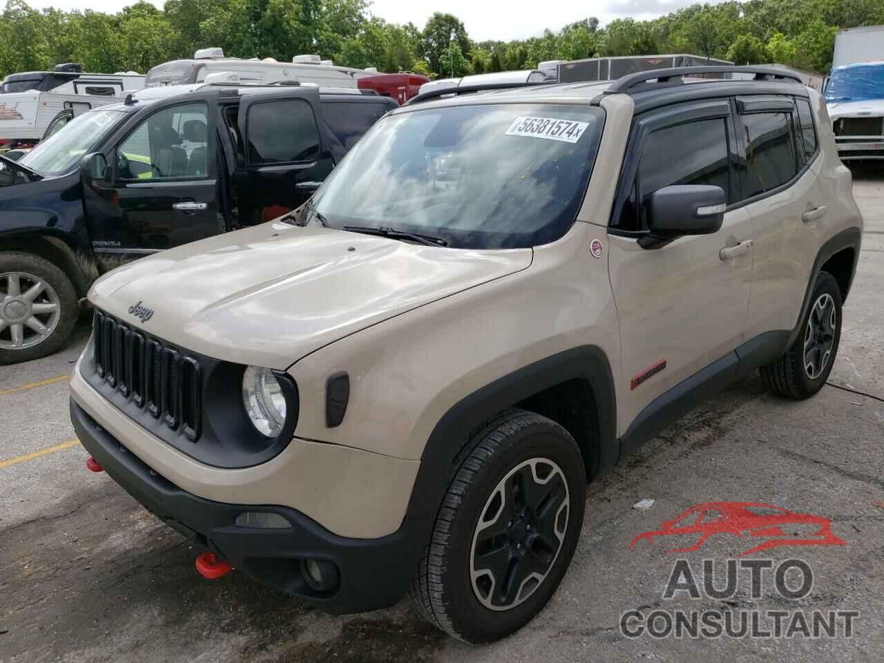 JEEP RENEGADE 2016 - ZACCJBCT5GPC61172