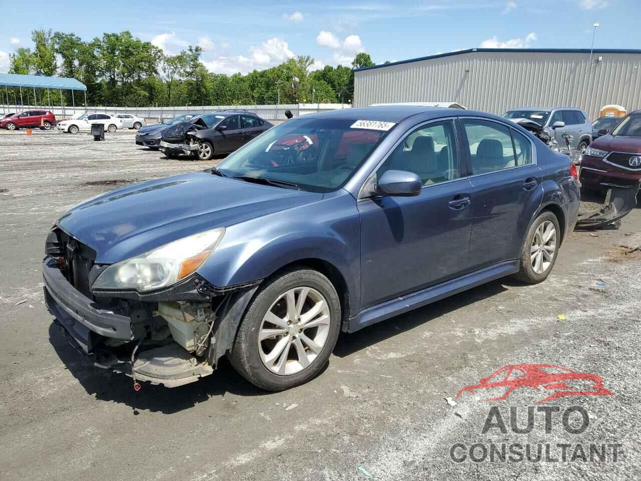 SUBARU LEGACY 2013 - 4S3BMBJ60D3041034