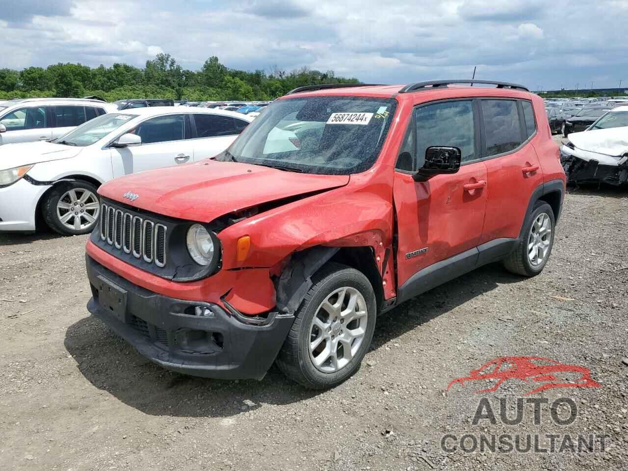 JEEP RENEGADE 2018 - ZACCJABB5JPH46731