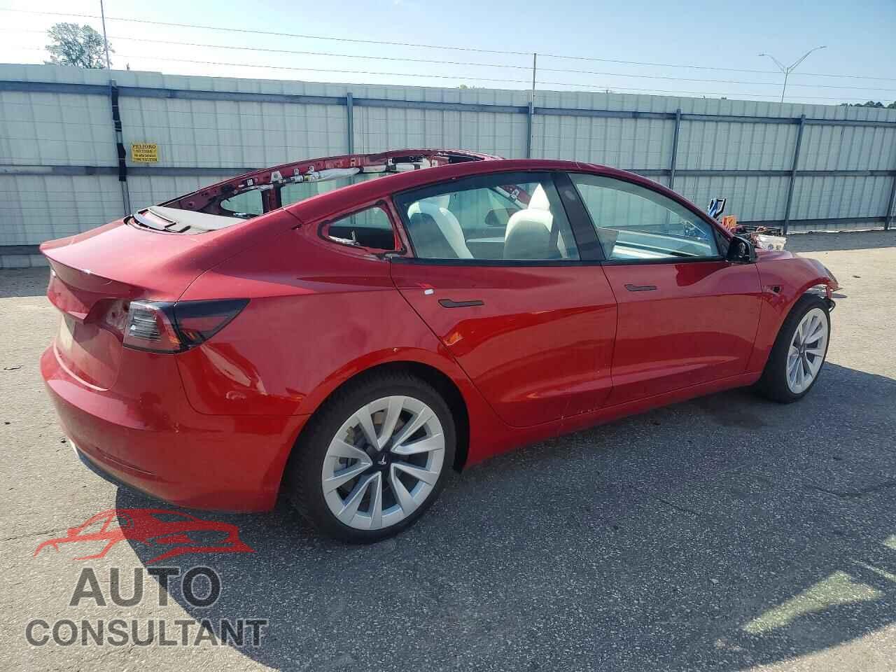 TESLA MODEL 3 2022 - 5YJ3E1EA2NF347098