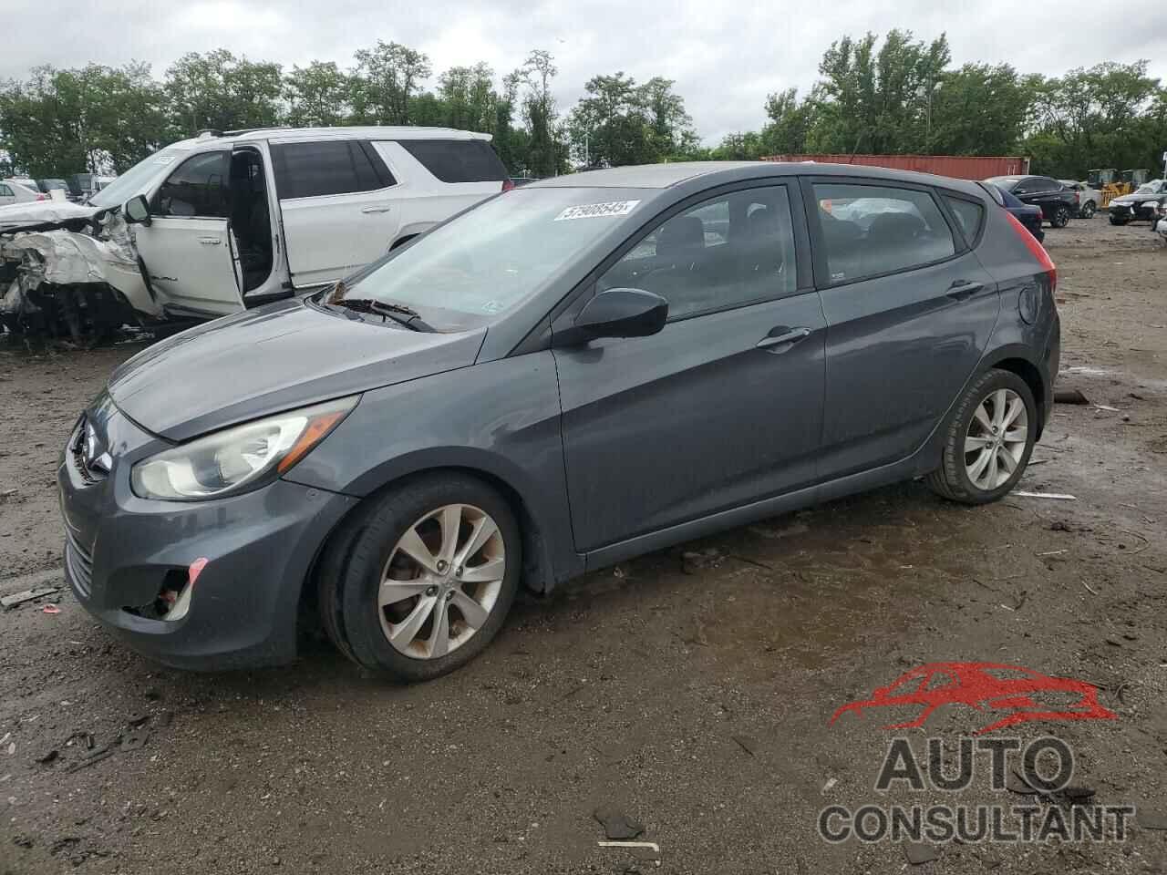 HYUNDAI ACCENT 2012 - KMHCU5AE3CU050053