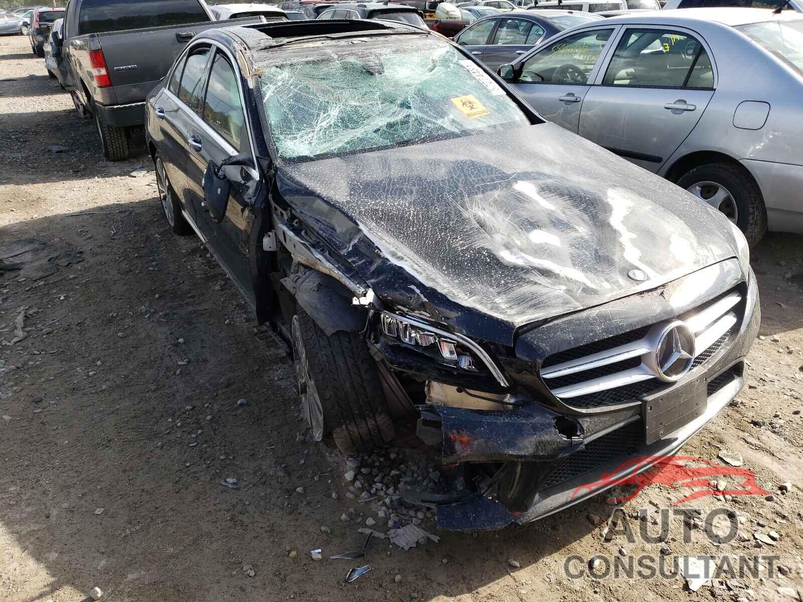 MERCEDES-BENZ C-CLASS 2019 - 55SWF8EB4KU305652