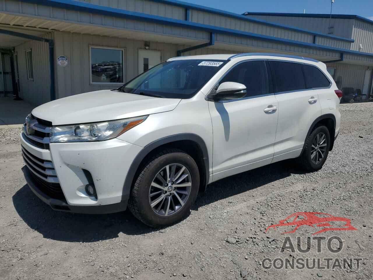 TOYOTA HIGHLANDER 2017 - 5TDJZRFH2HS514016