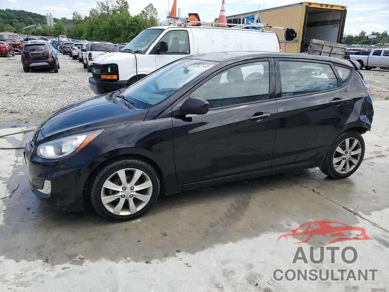 HYUNDAI ACCENT 2012 - KMHCU5AEXCU017745