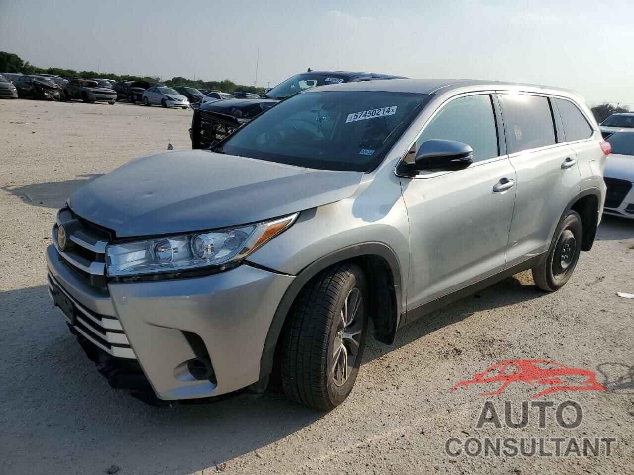 TOYOTA HIGHLANDER 2019 - 5TDZZRFH5KS312393