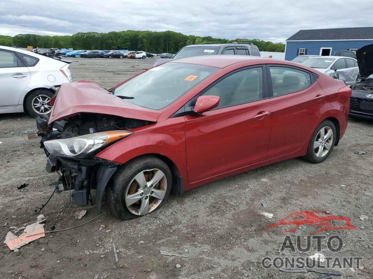 HYUNDAI ELANTRA 2012 - KMHDH4AE2CU372816