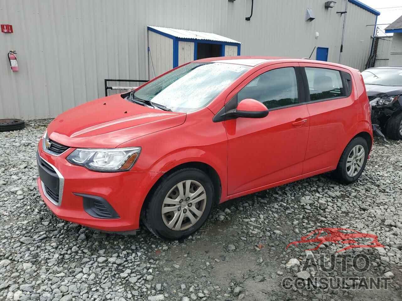 CHEVROLET SONIC 2020 - 1G1JG6SB3L4119278