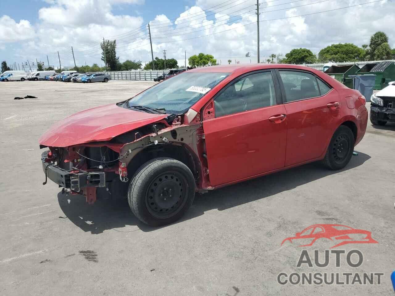TOYOTA COROLLA 2019 - 2T1BURHE2KC188837