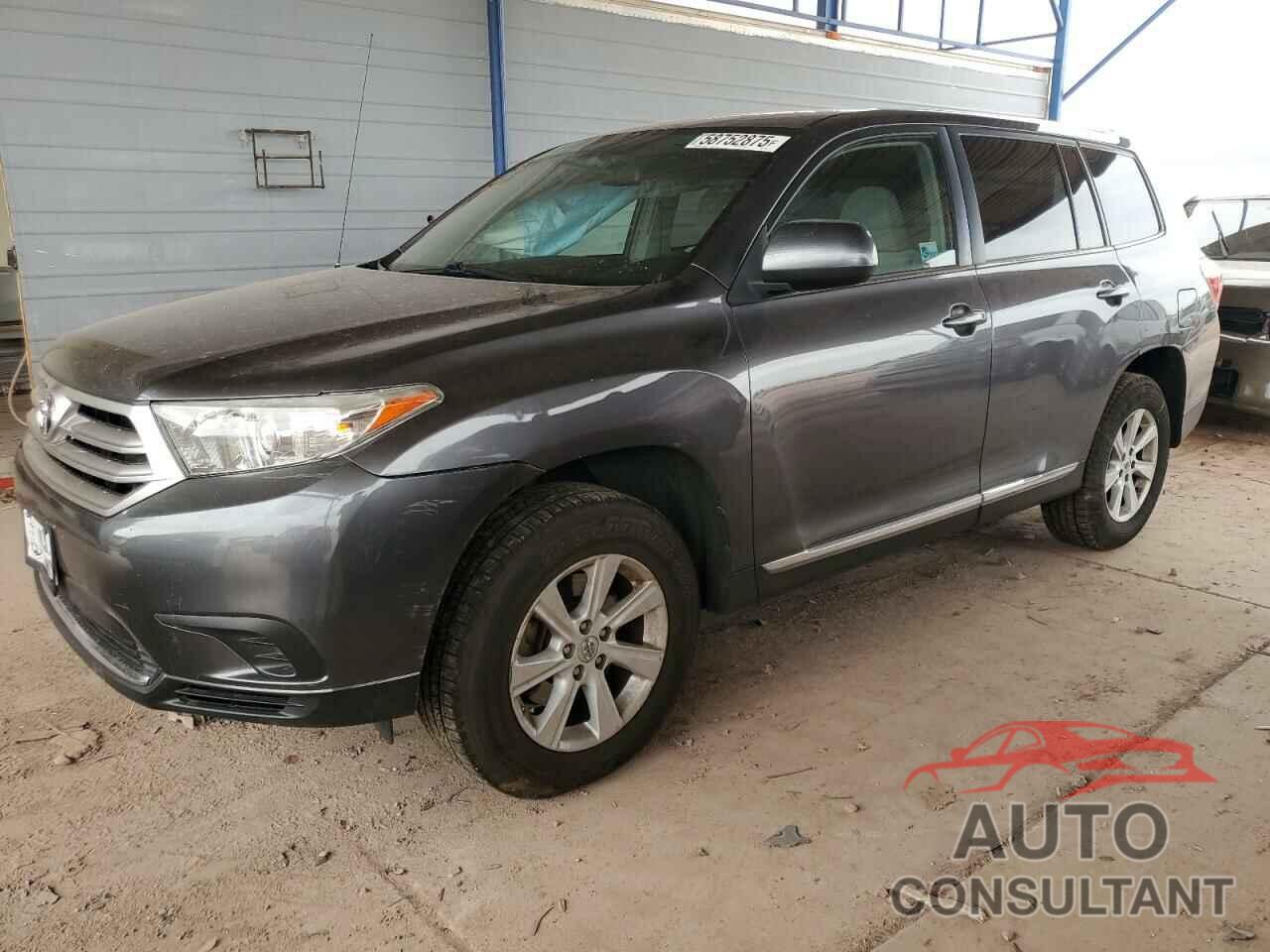 TOYOTA HIGHLANDER 2012 - 5TDBK3EH5CS159536
