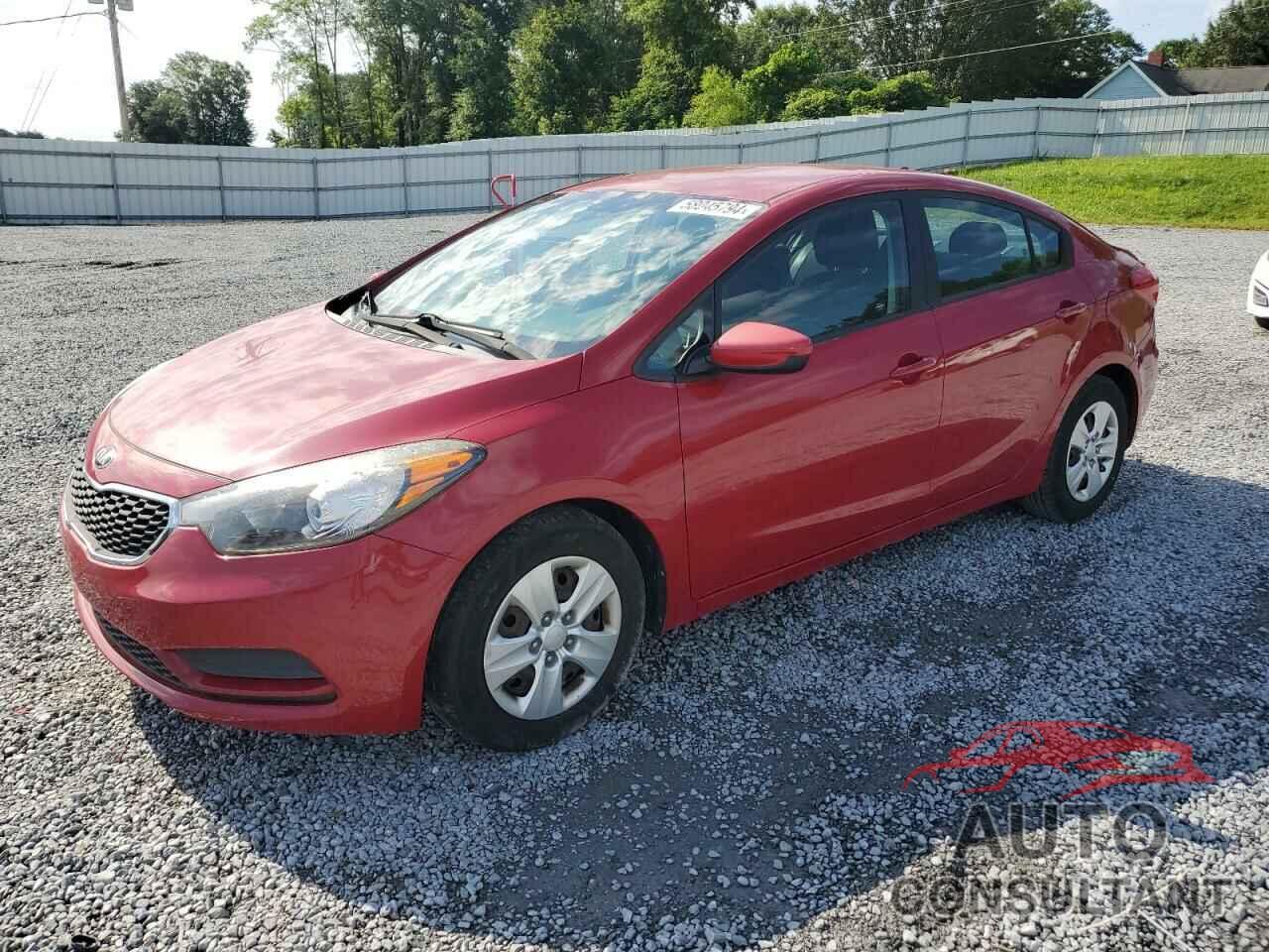 KIA FORTE 2016 - KNAFK4A64G5487695