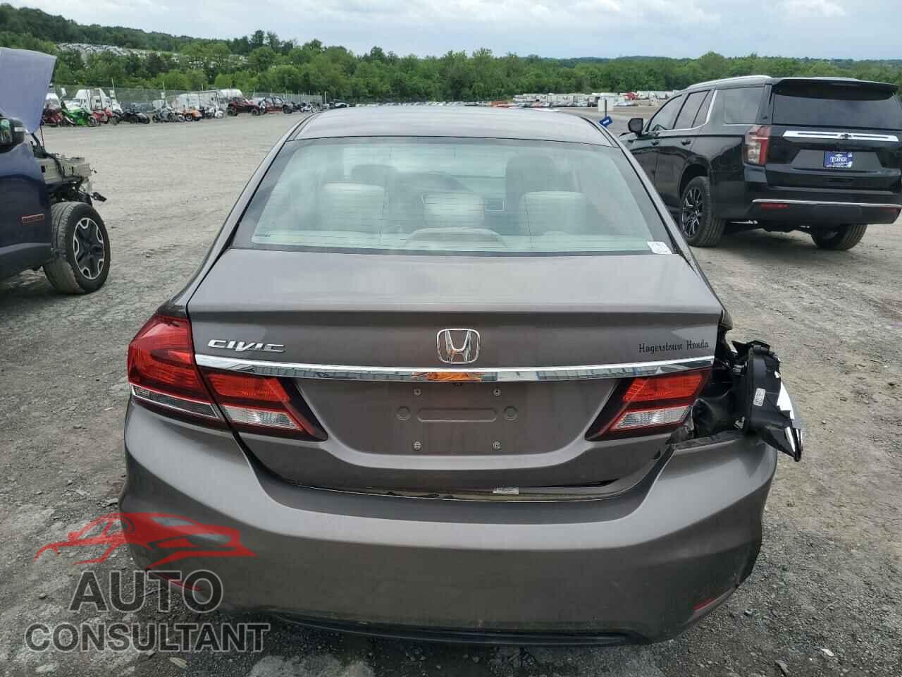 HONDA CIVIC 2013 - 19XFB2F54DE292297