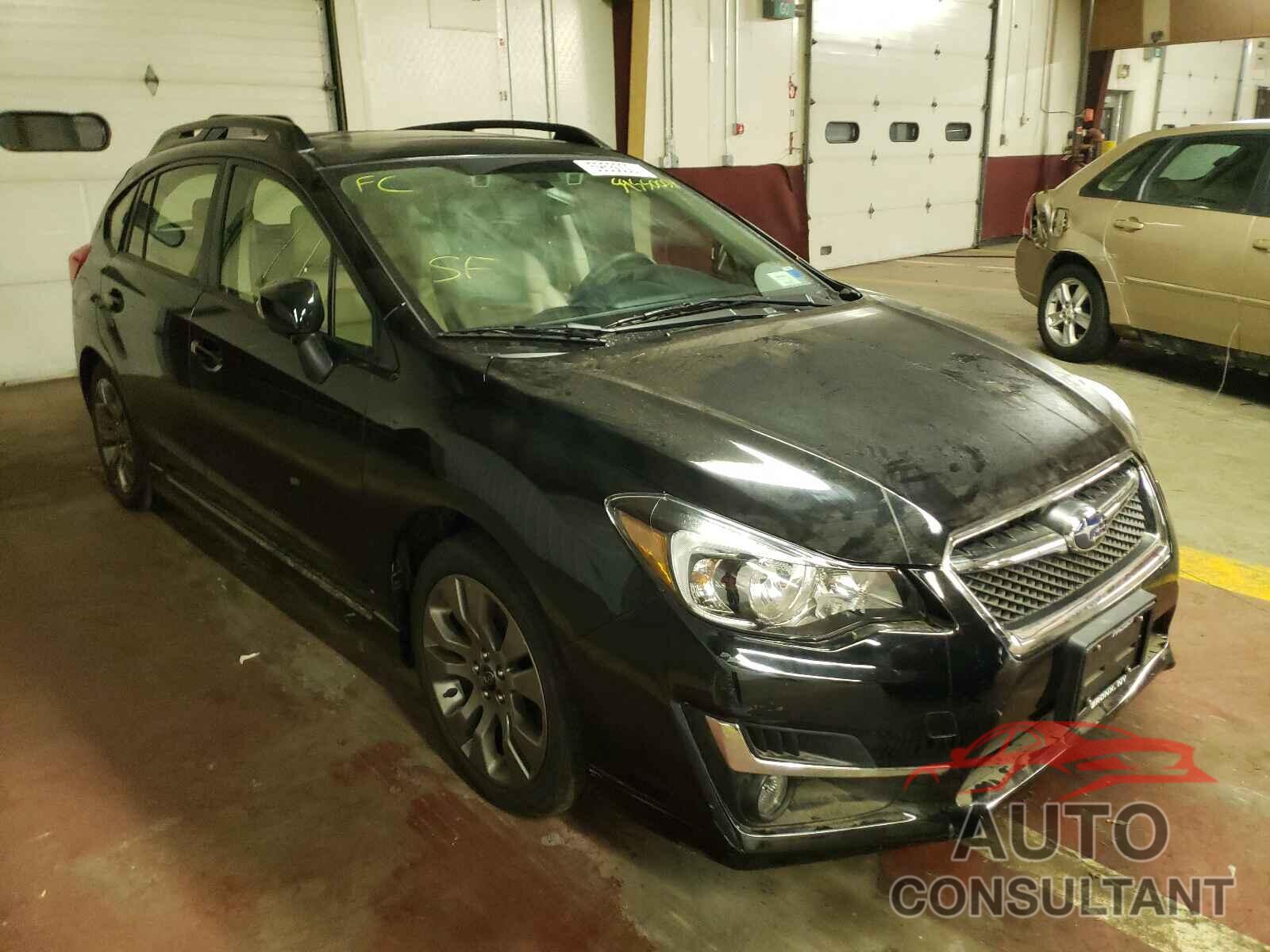SUBARU IMPREZA 2016 - JF1GPAS60GH302567