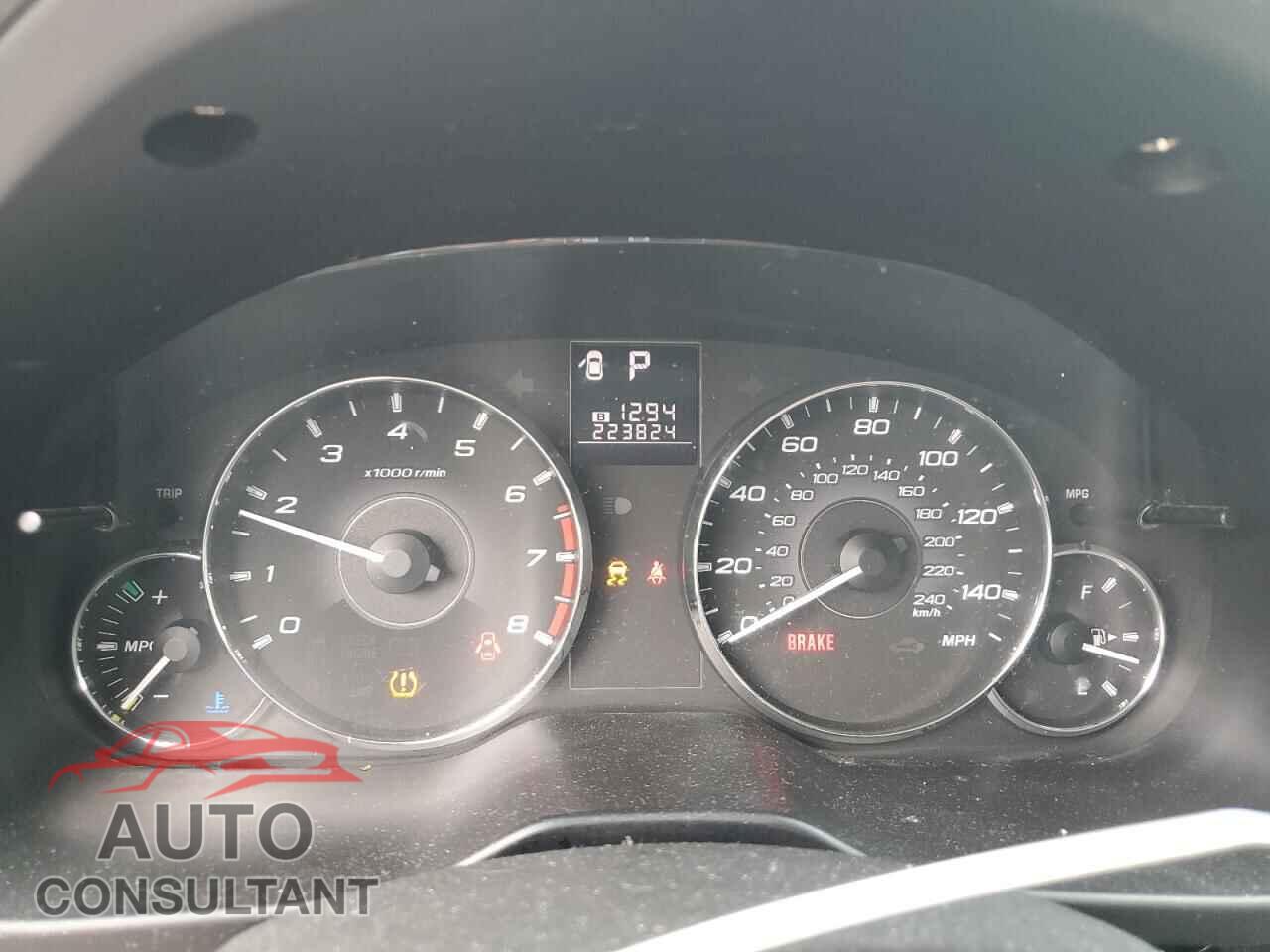 SUBARU OUTBACK 2011 - 4S4BRBCC3B3314366