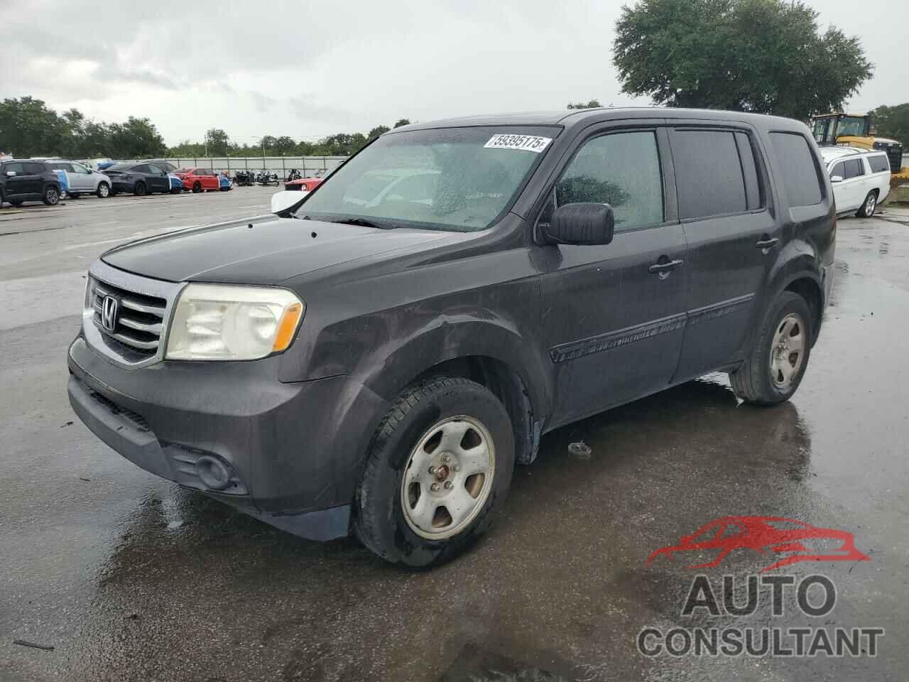 HONDA PILOT 2013 - 5FNYF3H22DB037499