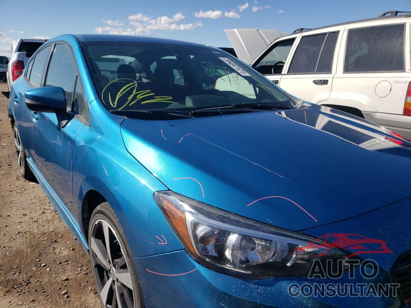 SUBARU IMPREZA 2017 - 4S3GKAK68H3600453