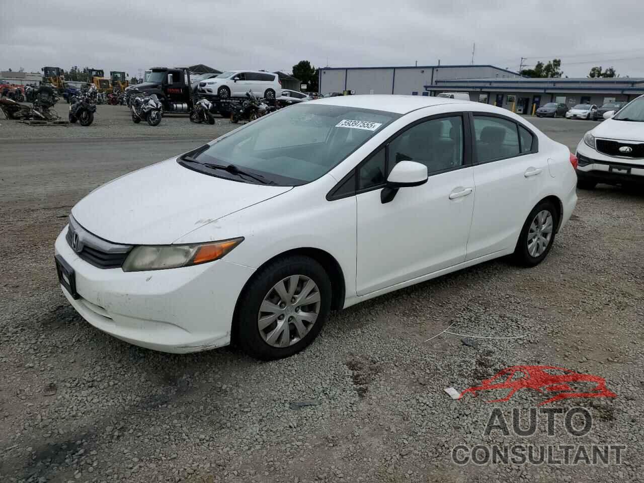 HONDA CIVIC 2012 - 19XFB2F53CE354965