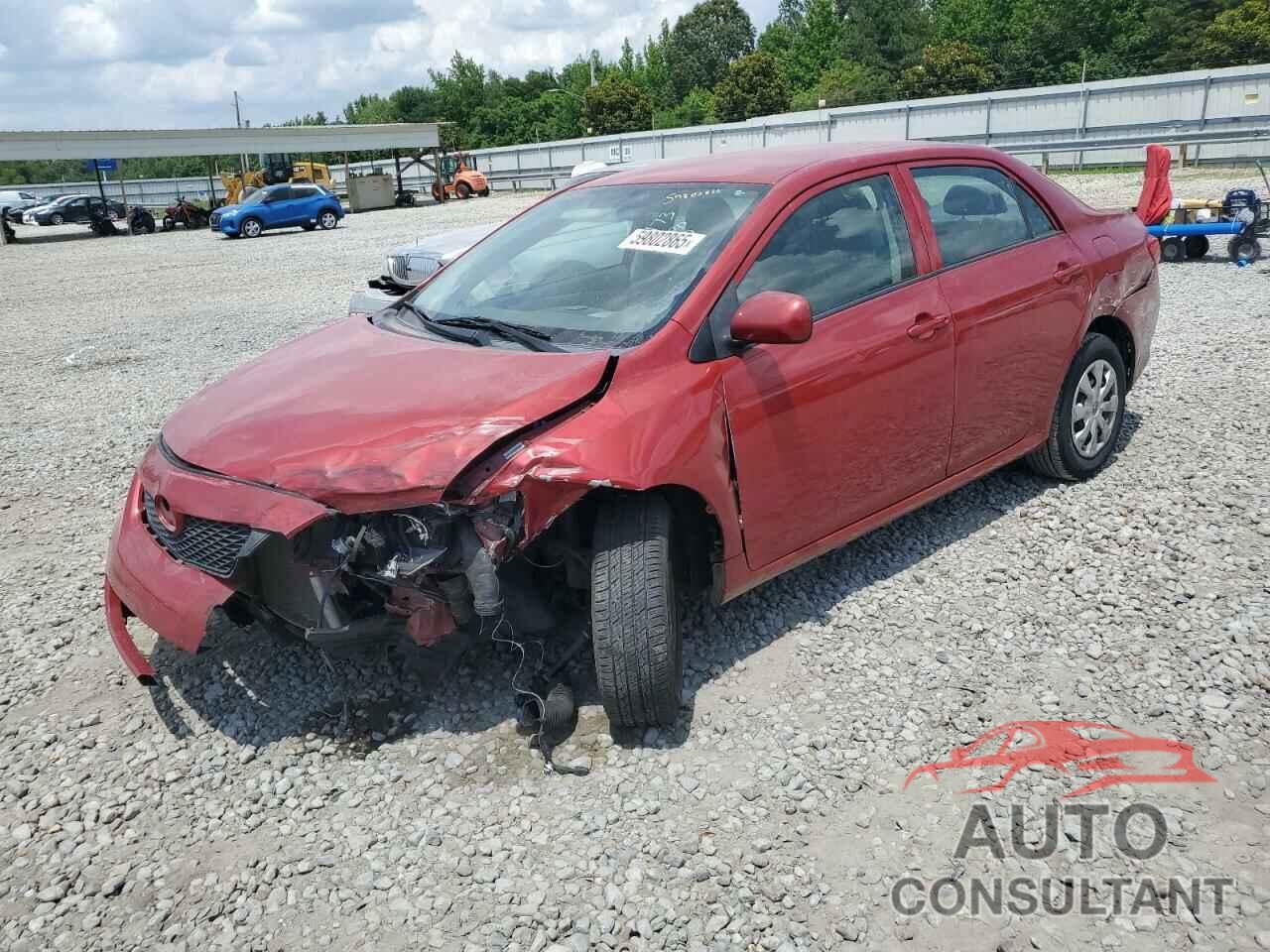 TOYOTA COROLLA 2009 - 1NXBU40E39Z039988