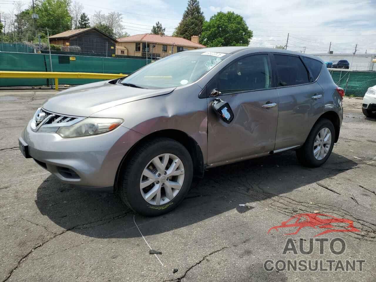NISSAN MURANO 2012 - JN8AZ1MW0CW207878