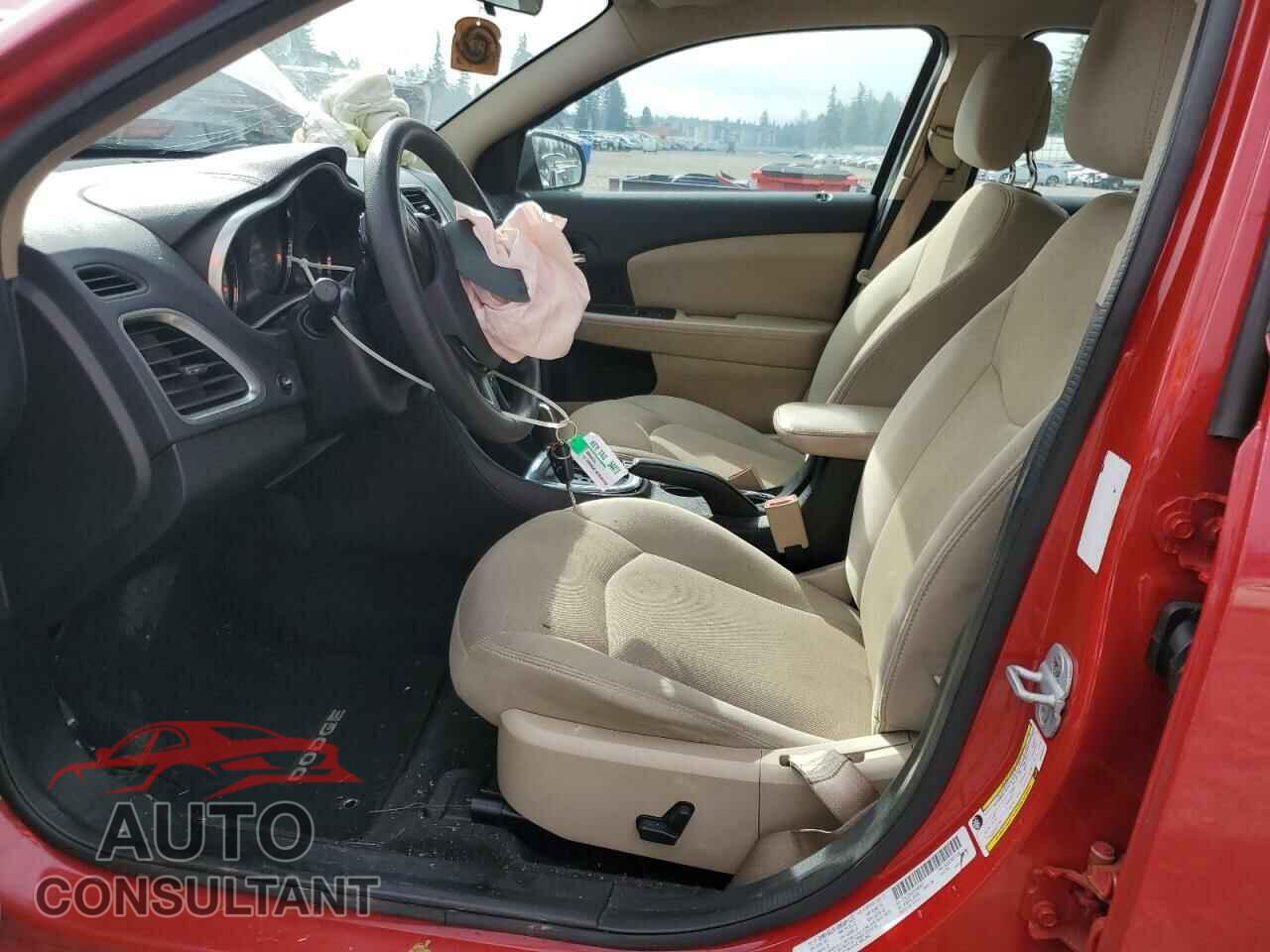 DODGE AVENGER 2012 - 1C3CDZAG2CN309577