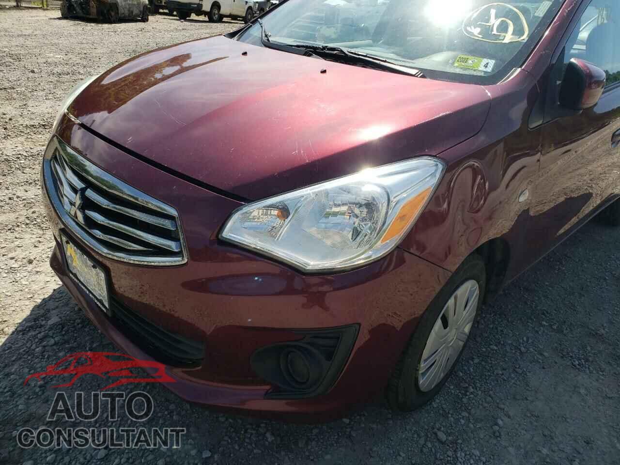 MITSUBISHI MIRAGE 2017 - ML32F3FJ0HHF08612