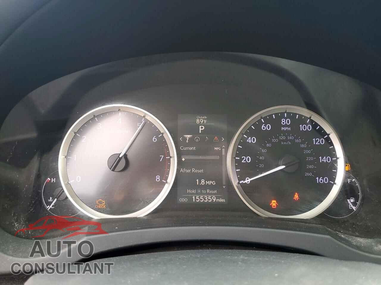 LEXUS IS 2014 - JTHBF1D20E5034232