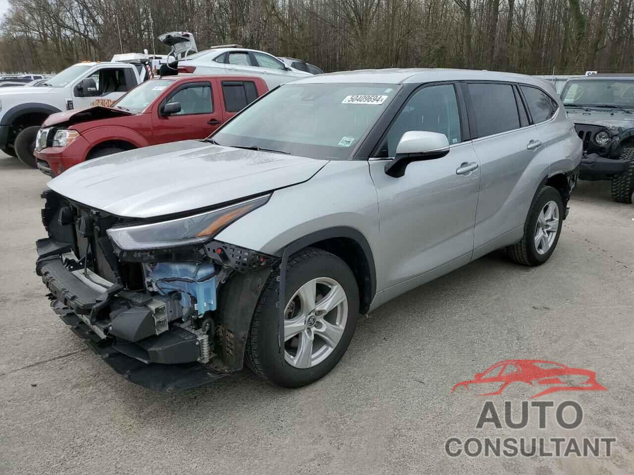 TOYOTA HIGHLANDER 2021 - 5TDZZRAH8MS530466