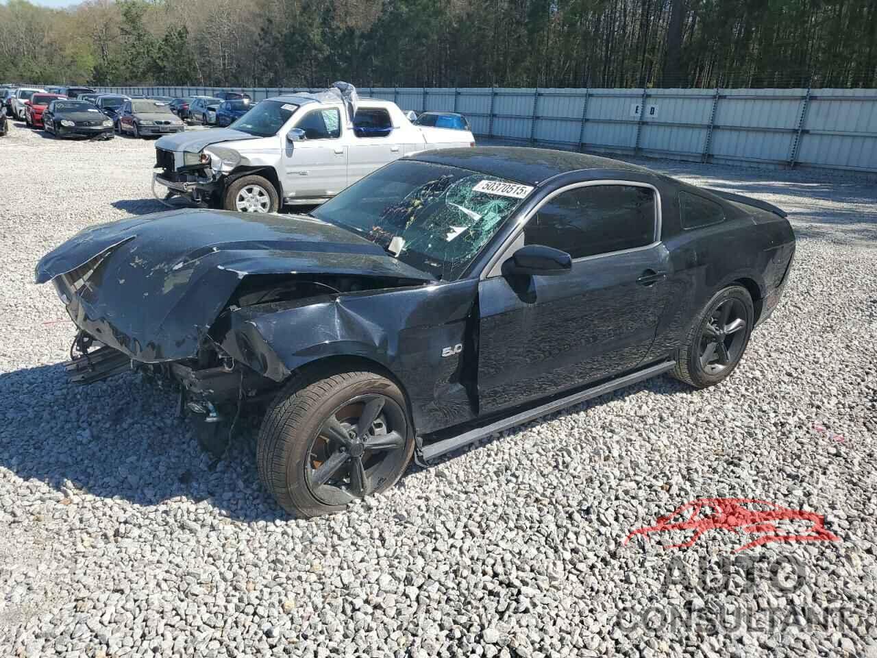 FORD MUSTANG 2012 - 1ZVBP8CFXC5261093