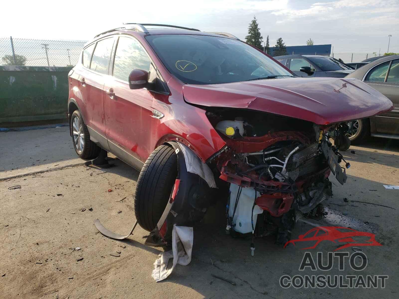 FORD ESCAPE 2018 - 1FMCU0J92JUC74787