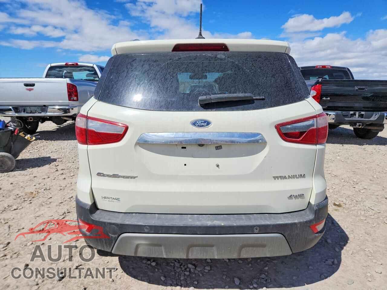 FORD ECOSPORT 2019 - MAJ6S3KL3KC295695