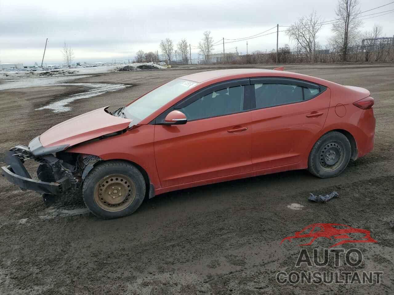 HYUNDAI ELANTRA 2017 - KMHD84LF2HU122876