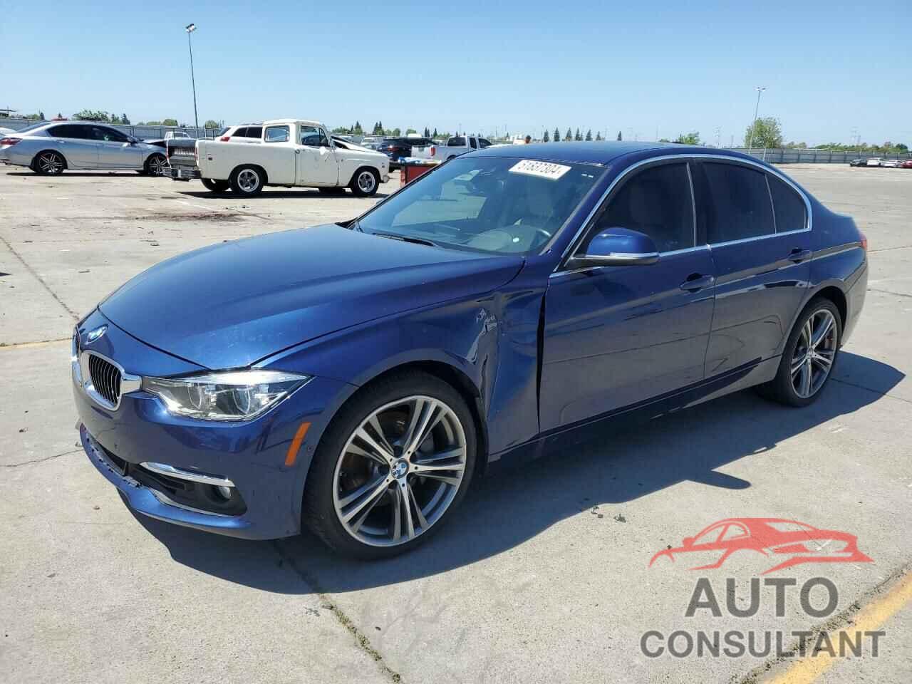 BMW 3 SERIES 2017 - WBA8B3C34HK777721