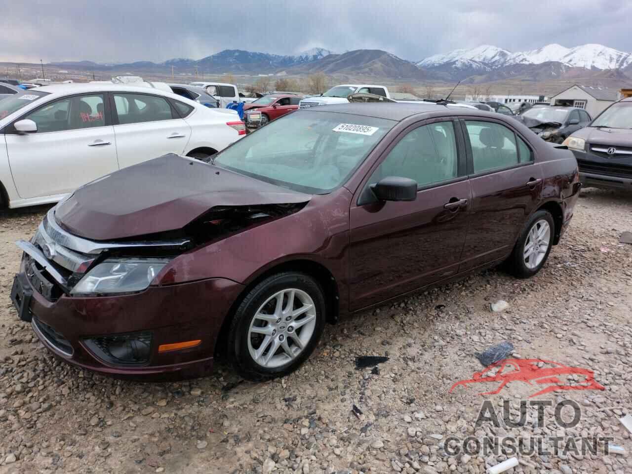 FORD FUSION 2011 - 3FAHP0GA8BR240077