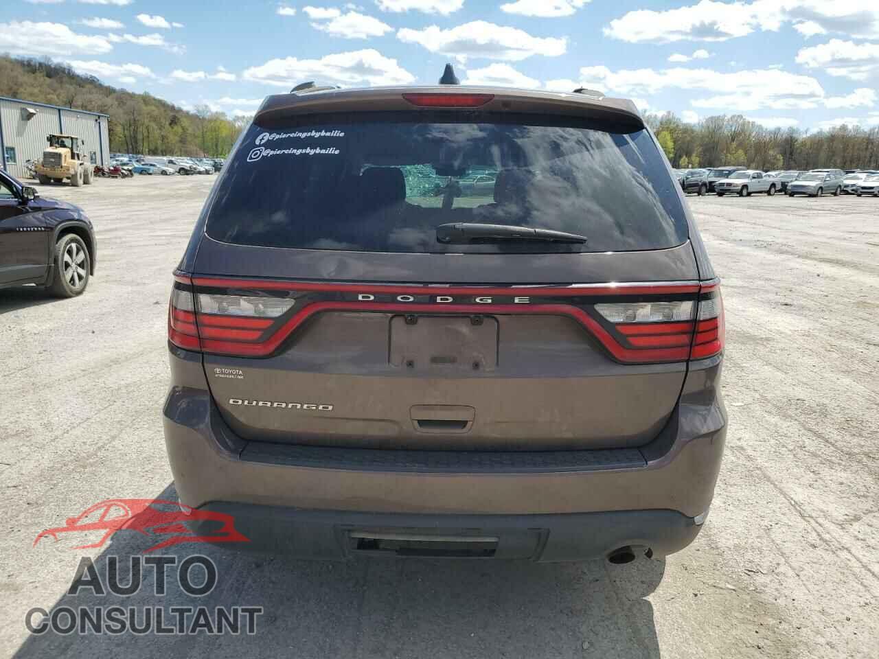 DODGE DURANGO 2017 - 1C4RDHAG9HC860009