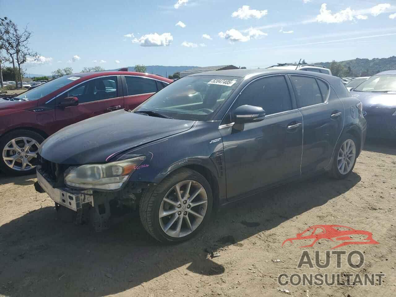 LEXUS CT 200 2011 - JTHKD5BH5B2037712