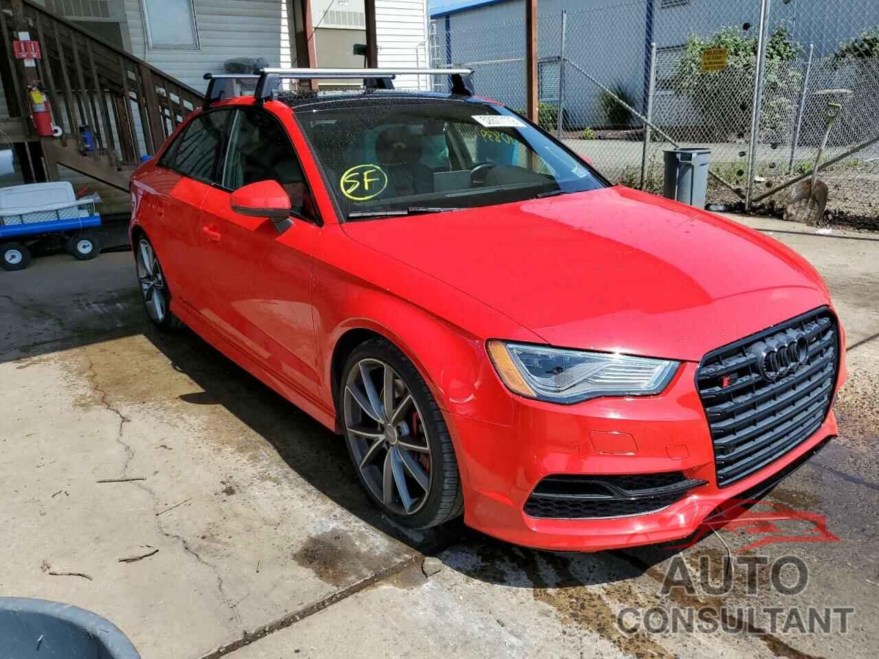 AUDI S3 2016 - WAUB1GFF5G1077779