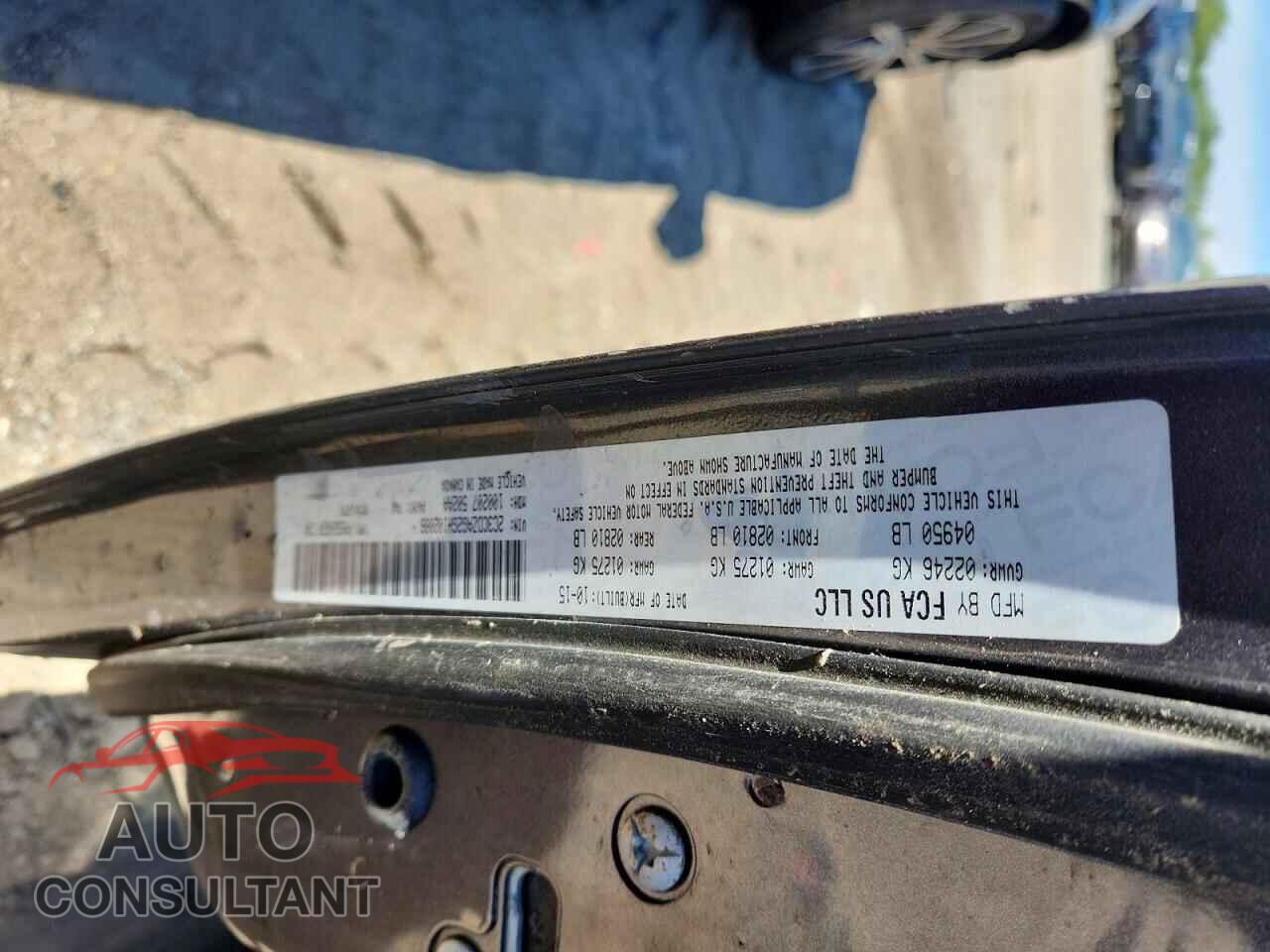 DODGE CHALLENGER 2016 - 2C3CDZAG2GH102086