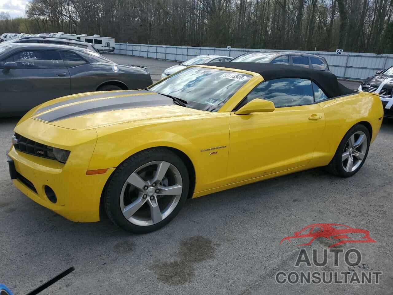 CHEVROLET CAMARO 2012 - 2G1FC3D39C9196126