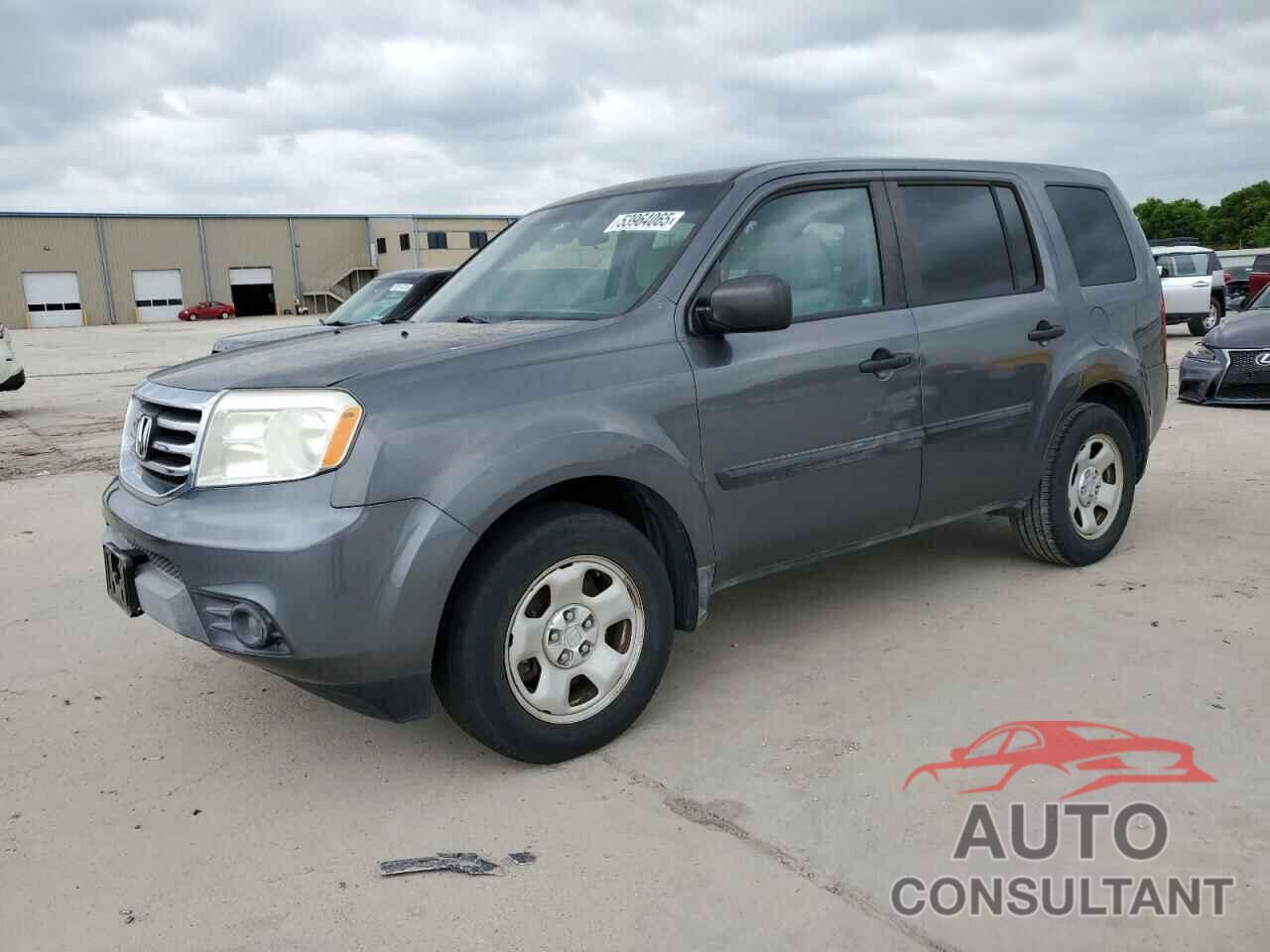 HONDA PILOT 2012 - 5FNYF3H28CB028725
