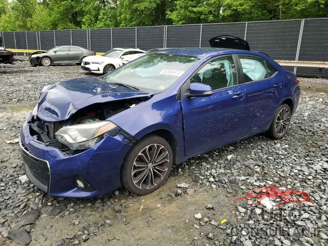 TOYOTA COROLLA 2016 - 2T1BURHE1GC531676