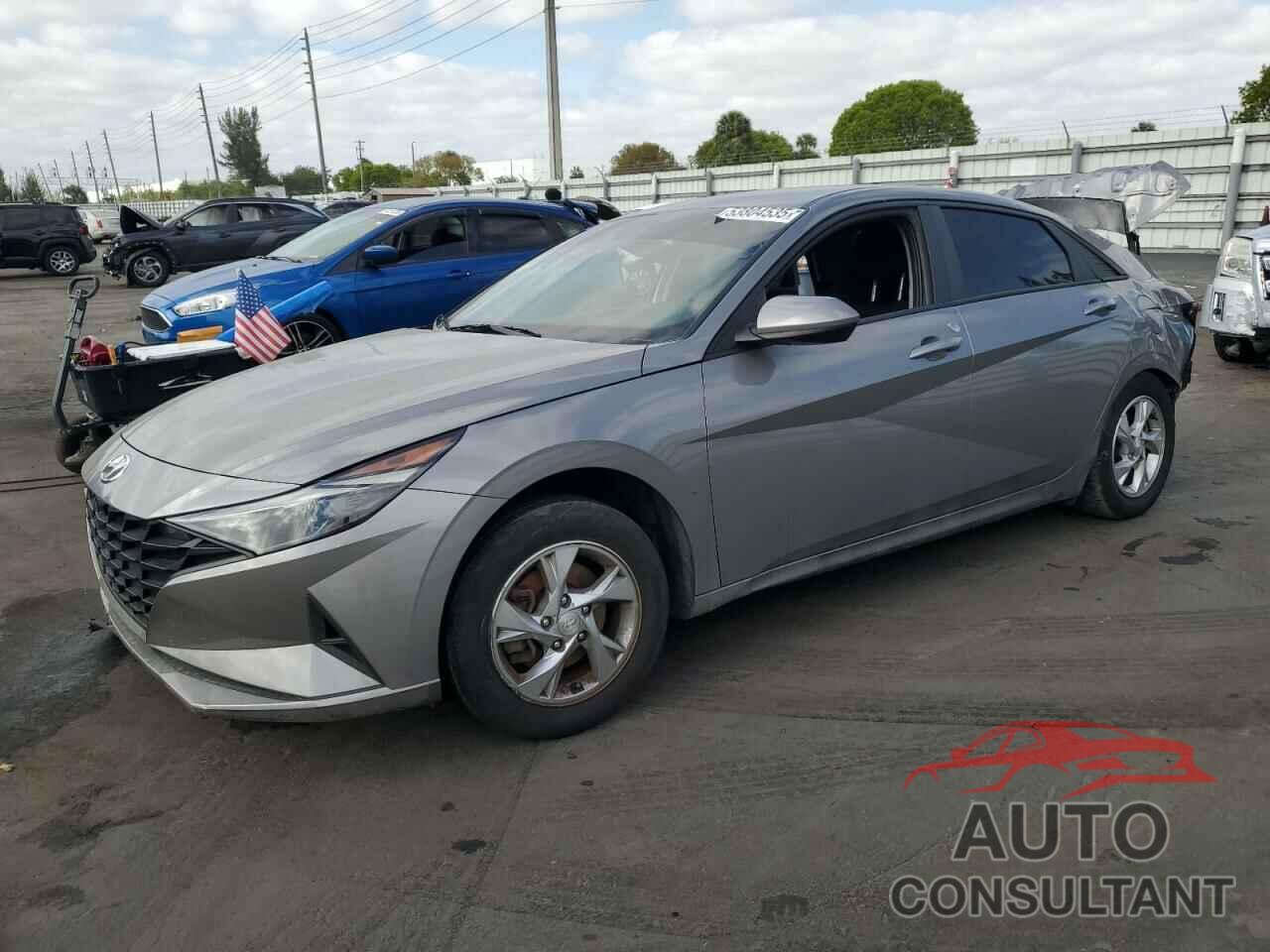HYUNDAI ELANTRA 2021 - KMHLL4AG0MU135853