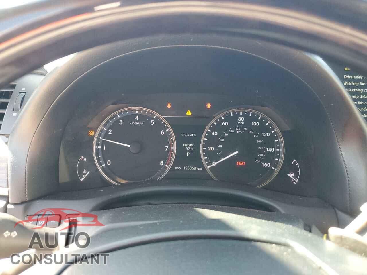LEXUS GS350 2015 - JTHBE1BL4FA002956