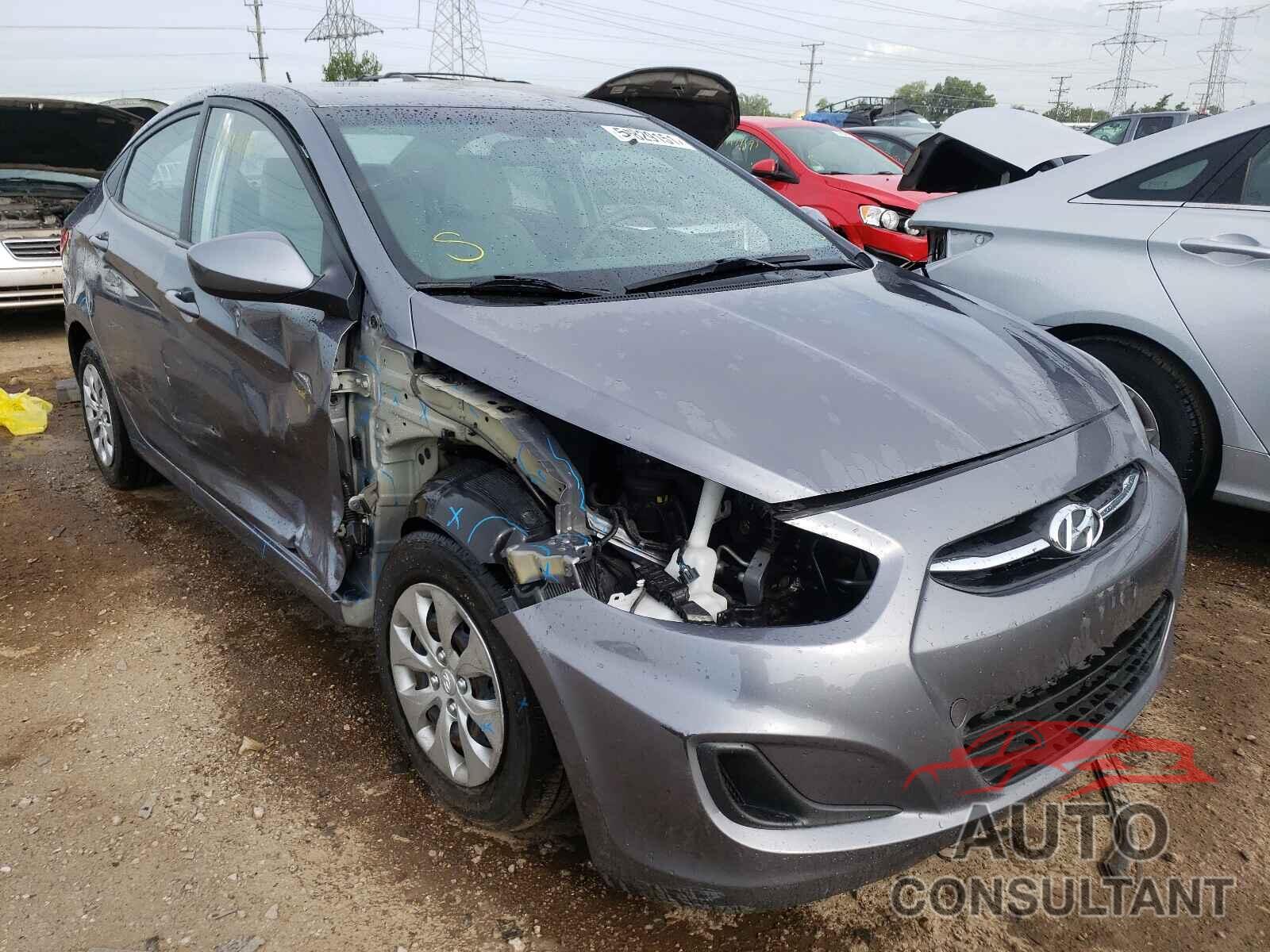 HYUNDAI ACCENT 2017 - KMHCT4AE4HU270547